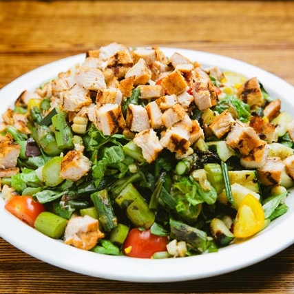 GRILLED CHICKEN FRESH CORN GRILLED SALAD